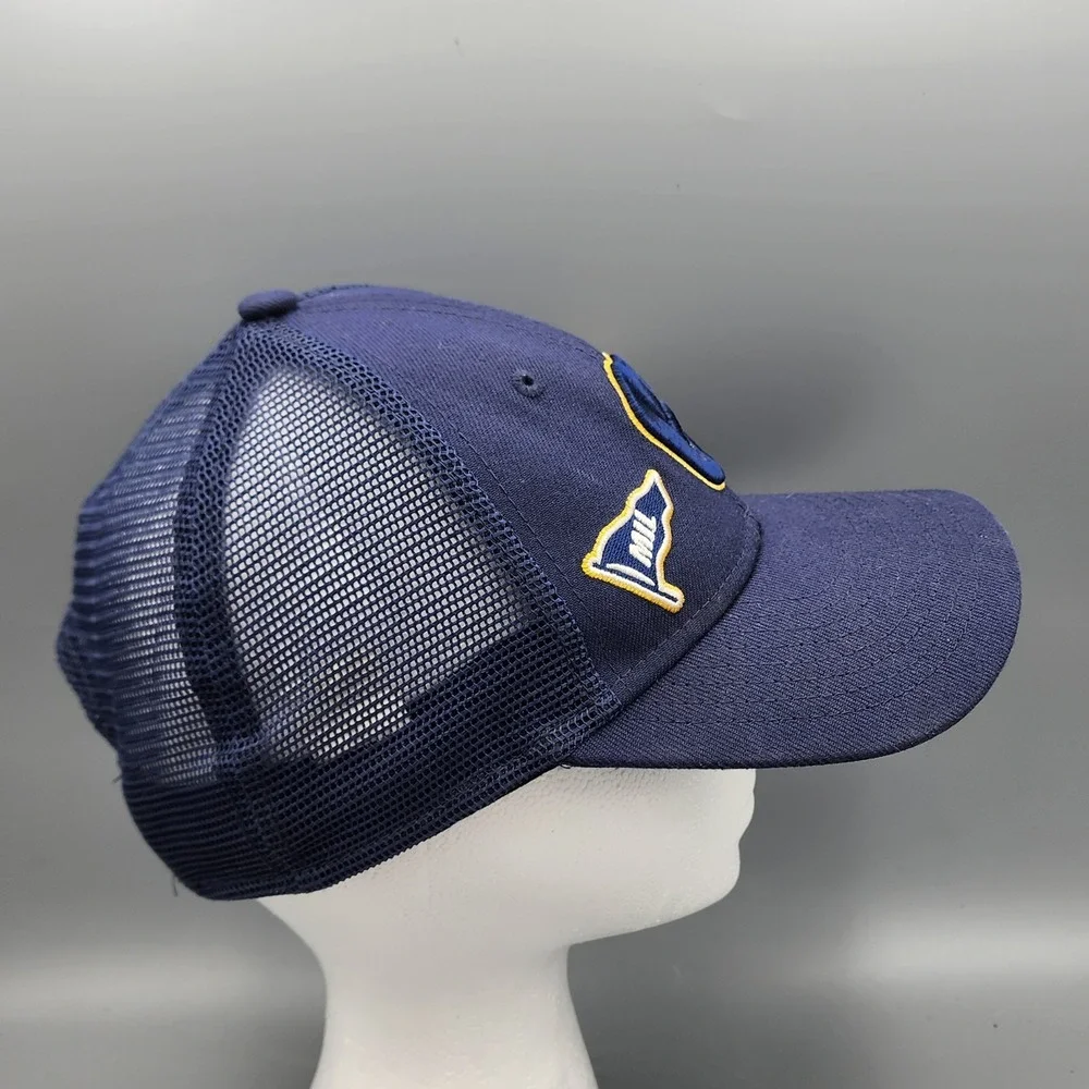 MLB Milwaukee Brewers Logo Youth Hat New Era 9Forty Trucker Mesh Snapback Cap